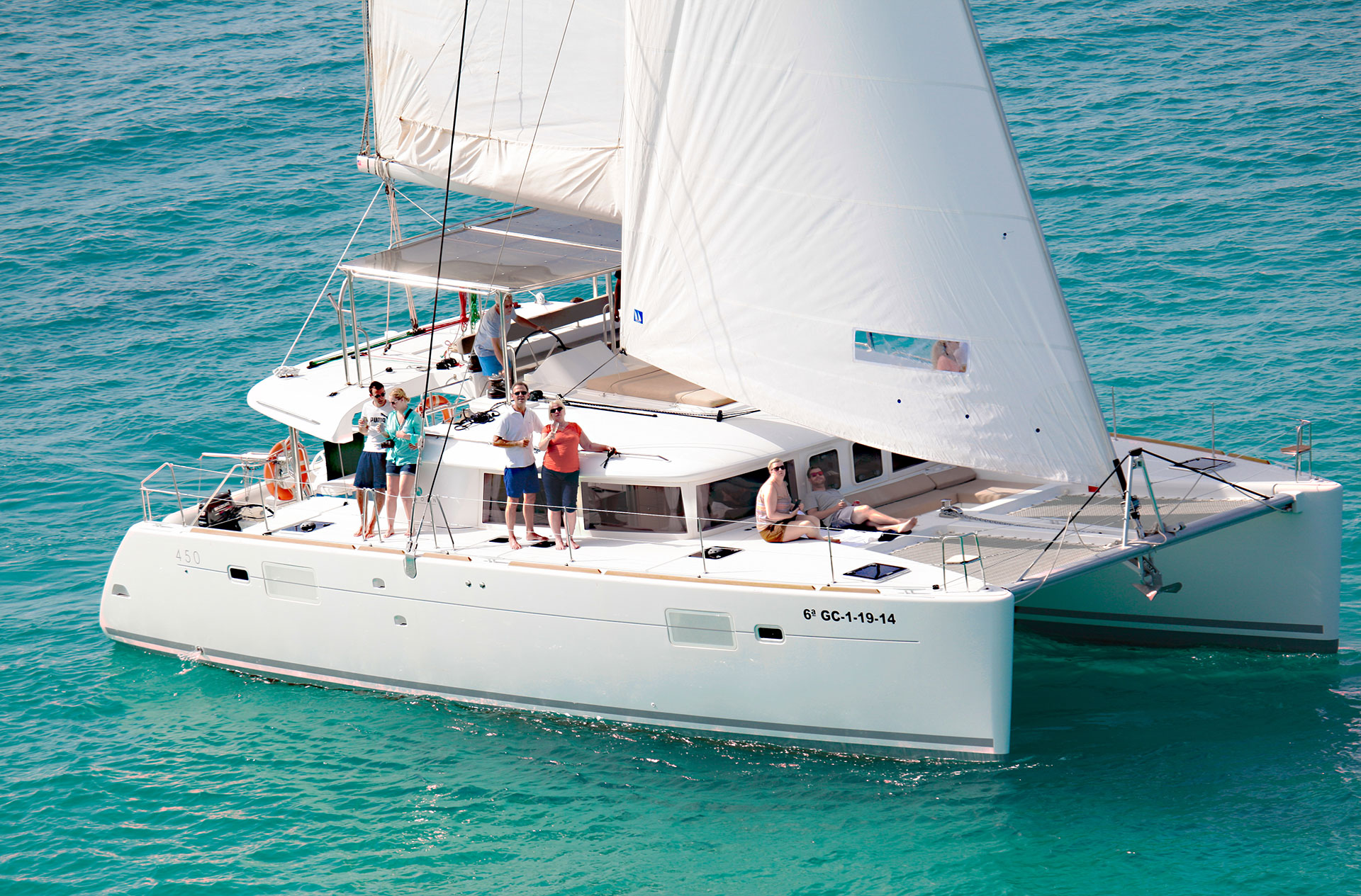 Excursión en catamarán en Fuerteventura en invierno